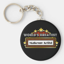 World's Greatest Makeup Artist Keychain