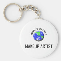 World's Greatest Makeup Artist Keychain