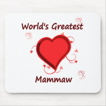 World's Greatest mammaw mousepads by worldsbestfamily World's Greatest mammaw mousepads
