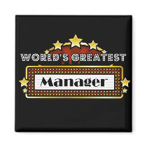 World's Greatest Manager Magnet