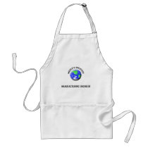 World's Greatest Manufacturing Engineer aprons by jobshirt World's Greatest Manufacturing Engineer aprons