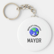 World's Greatest Mayor Key Chains