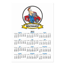 WORLDS GREATEST MECHANIC II CARTOON BUSINESS CARD TEMPLATES