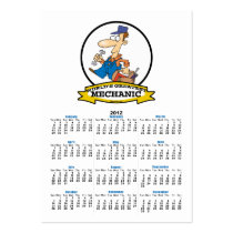 WORLDS GREATEST MECHANIC MEN III CARTOON BUSINESS CARD