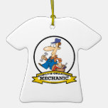 WORLDS GREATEST MECHANIC MEN III CARTOON ORNAMENTS