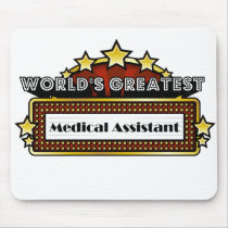 World's Greatest Medical Assistant mousepads by greatestjobsgifts World's Greatest Medical Assistant mousepads