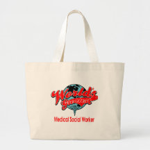 World's Greatest Medical Social Worker Tote Bag