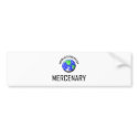 World's Greatest Mercenary bumper stickers