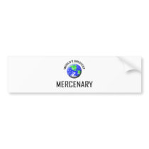 World's Greatest Mercenary bumper stickers