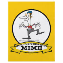 WORLDS GREATEST MIME MEN CARTOON FLYERS