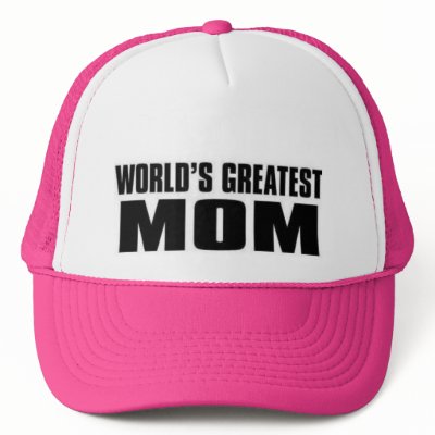 World's Greatest MOM1 Hat by CaringHearts