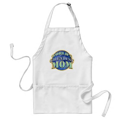 World's Greatest Mom Apron by koncepts