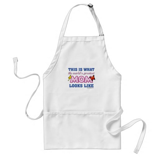 World's Greatest Mom Aprons