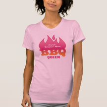 World's Greatest Mom BBQ QUEEN T-shirts