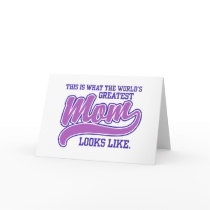 World's Greatest Mom Cards