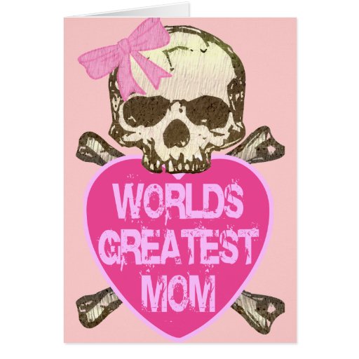 Worlds Greatest Mom Card Zazzle