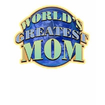 World's Greatest Mom Dark T-Shirt by koncepts World's Greatest Mom Dark T-Shirt