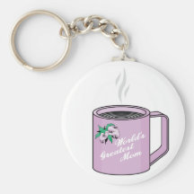 World's Greatest Mom Key Chain