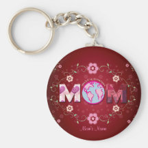 World's Greatest Mom Key-Chain Keychain