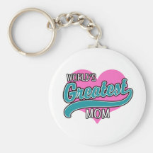 World's Greatest Mom Key Chains