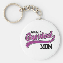 World's Greatest Mom Key Chains