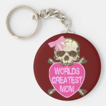 World's Greatest Mom Keychain