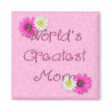World's Greatest Mom magnets