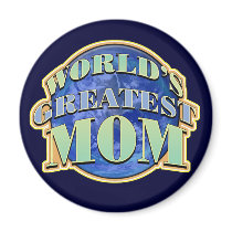 World's Greatest Mom Magnet by koncepts World's Greatest Mom Magnet
