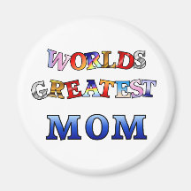 Worlds Greatest Mom Magnet