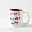 World's Greatest Mom Mug