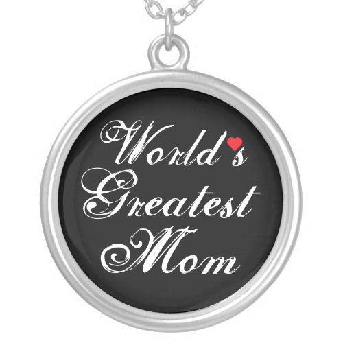 World's Greatest Mom zazzle_necklace
