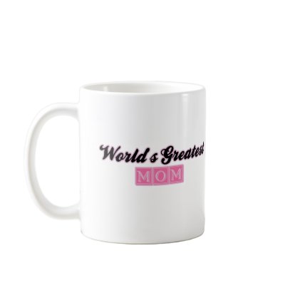 World's Greatest Mom (Pink) Coffee Mugs by MotherandFatherGifts