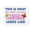 World's Greatest Mom postcards by ironydesigns World's Greatest Mom postcards