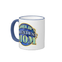 World's Greatest Mom Ringer Mug