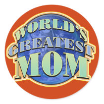Worlds Greatest Mom stickers by koncepts Worlds Greatest Mom stickers