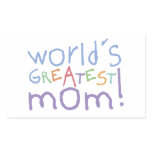 World's Greatest Mom Stickers