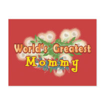 World's Greatest Mommy postcards by njsoleta World's Greatest Mommy postcards