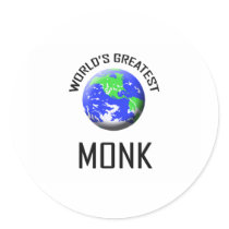 World's Greatest Monk stickers