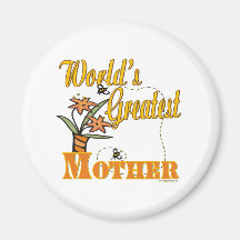 Worlds Greatest Mother Refrigerator Magnets