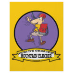 WORLDS GREATEST MOUNTAIN CLIMBER CARTOON FULL COLOR FLYER