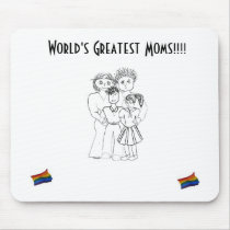 Worlds Greatest Mouse Pad (boy&girl)... mousepads
