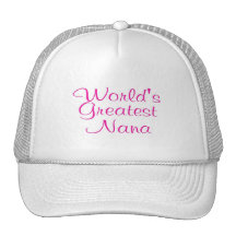 Worlds Greatest Nana Mesh Hat