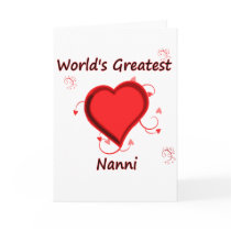 World's Greatest nanni cards
