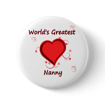 World's Greatest nanny Button