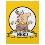 WORLDS GREATEST NERD II CARTOON flyers