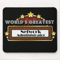 World's Greatest Network Administrator mousepads by greatestjobsgifts World's Greatest Network Administrator mousepads