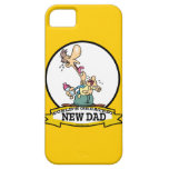 WORLDS GREATEST NEW DAD CARTOON iPhone 5 COVER