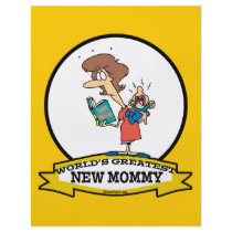 WORLDS GREATEST NEW MOMMY CARTOON FLYER