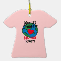 World's Greatest Nonna Ever Christmas Ornament