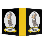 WORLDS GREATEST NUN CARTOON binders